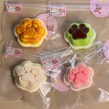 2025新款奶油橡皮泥挤压玩具猫爪三明治系列硅胶减压玩具 - 生日礼物 - 礼物 - 完美礼物 - 收藏展示 - 爱好收藏 - 送人礼物 - 彩色 - 查看 5