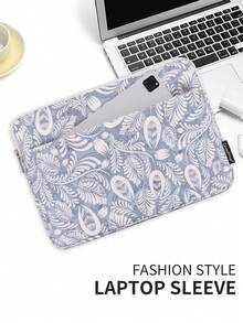 Printing Shockproof Notebook Bag Slim Anti-Collision Laptop Sleeve Bag Compatible With Matebook HP - Multicolor - View 4