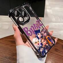 Funda para teléfono  Fashionista, compatible con teléfonos ,  17,  16 Pro Max,  15 Pro Max,  13 y  12. Fabricada en TPU, ofrece protección contra golpes y caídas. Ideal para fans, cumpleaños, ocasiones especiales y como regalo para amigos amantes de los accesorios con estilo. - Negro - Ver 1