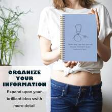 BearCake Blue Nursing Student Future Nurse Doctor  Graduation Student Gifts,Nurse Stethoscope  Doctor Notebook Journal, Hardcover Spiral Notebook 5.5x8.3,White-Annotation-Neverstopblue - 白色註釋-永不停歇的藍色 - 查看 6