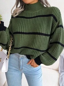 Women Sweaters - Green - View 3