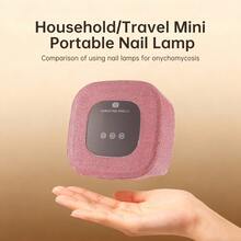 48W UV Light For Nails,Mini UV LED Nail Lamp With 3 Timer Settings, Auto Sensor, Fast Curing For Gel Nails,Nail Dryer Sparkly Gel Nail LCD Display Home Use DIY - Xem 2