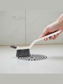 1 bàn chải vệ sinh khe hở đa năng, lông cứng, tay cầm treo, độ cứng trung bình, lý tưởng để vệ sinh nhà bếp, bệ cửa sổ, vết nứt sàn, phòng tắm, bồn cầu, bồn tắm và vòi hoa sen - Nhiều màu - Xem 4