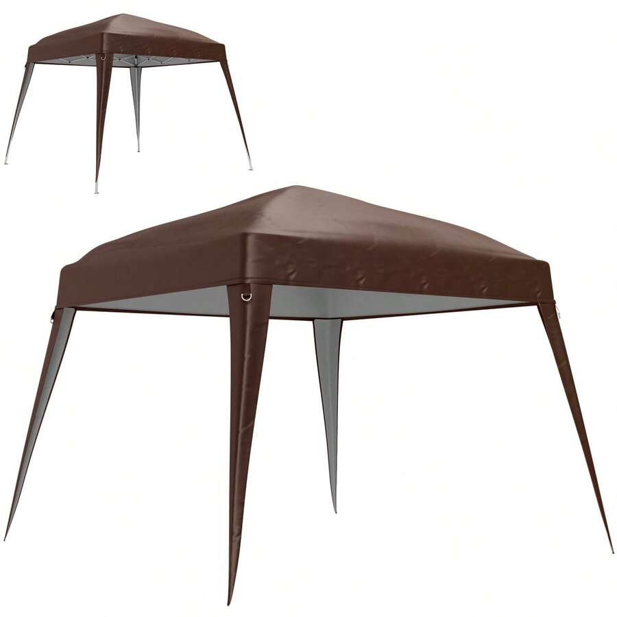 Outsunny Replacement Roof For 3x3 Gazebo, Waterproof And Winter-Resistant Gazebo Roof For Folding Gazebo, Storm-Resistant Replacement Cover With Single Canopy Roof For Garden Gazebo Cafe On Site - 1 - 查看 1