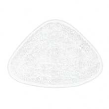 DLAIMI 1/3/5片装替换拖布，适用于O-Cedar蒸汽拖把/MOP Plus，柔软超细纤维材质，适用于各种地板、厨房、浴室、客厅，轻松吸附毛发和碎屑，可水洗，白色，清洁工具配件，返校季/圣诞节 - 白色 - 查看 15