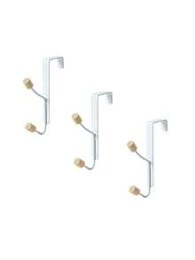 1/3 chiếc Móc treo cửa bằng sắt, đơn lẻ, dễ lắp đặt cho quần áo, mũ, cà vạt, đồ dùng phòng tắm, móc treo tường, giá treo mũ áo khoác 2 móc, giá treo khăn cho cửa sau nhà bếp, phòng tắm, phòng ngủ, phòng khách, ngày lễ tình nhân, đám cưới ngày lễ tình nhân, đồ lưu trữ, đồ sắp xếp phòng tắm, đồ trang trí nhà cửa, giá treo mũ, móc treo cửa, móc treo quần áo - Nhiều màu - Xem 16