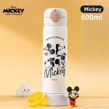 Disney 316不锈钢大容量水瓶，方便直接饮用，便携式，返校季必备 - 彩色 - 查看 14