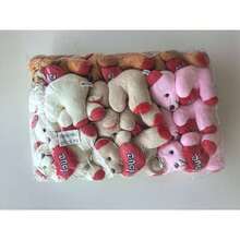 Kit Of 3/6/12 Teddy Bear Keychains, Ideal For Gifts, Resell Sk-2 - 彩色 - 查看 4