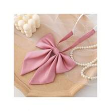 Women's Classic School Uniform Adjustable Colorful Bow Tie Suitable For School Ceremonies Restaurants Festivals Parties Valentine's Day - A - 查看 4
