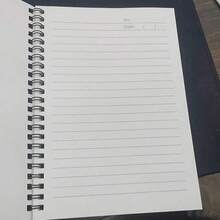 8pcs A5 Spiral Notebook - Durable Soft Cover, Double Wire Binding|   Space-Themed Minimalist Design|   Suitable For Students, Office And Professionals Use - Diary Book, Account Book, Organizer Notebook|   Sturdy Cover, Long-Lasting And Durable Spiral Loose-Leaf Journal - A5橫線本 - 查看 10