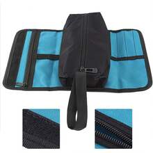Organizador de rollos de bolsas de herramientas profesional para electricistas, duradero, ligero, para sostener y organizar herramientas pequeñas - 1 - Ver 9
