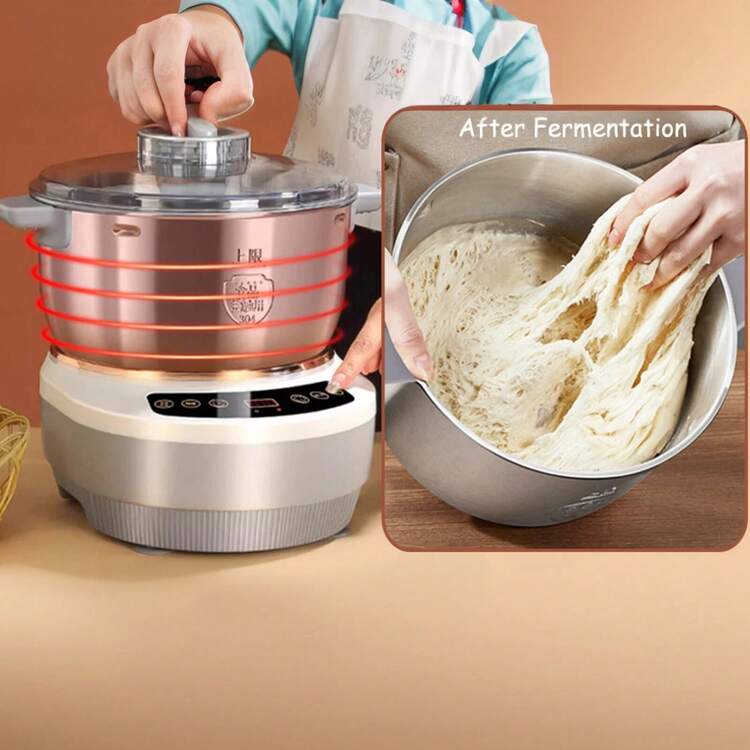 5L/7L Electric Dough Maker W/Ferment Function Dough Mixer Machine Flour Kneading - 查看 2