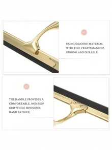 Magic Glass Squeegee Stainless Steel - Heavy Duty Window Cleaner For Bathroom/Toilet, Home & Commercial Must-Have Birthday Decarations New Year Gifts, Valentine's Day Gifts - Multicolor - View 4