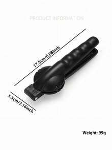 1Pc Multifunctional Stainless Steel Nut Cracker - Durable Metal Clamp Jaw, Cracks Walnuts/Macadamia Nuts/Hard Nuts, Bottle Opener 2-In-1 - For Home Kitchen/Baking/Snack Prep/Mother's Day/Women's Day/Housewarming Gift - Multicolor - View 4