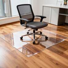 Elasticity Clear Chair Mat Transparent Protective Floor Mat For Hardwood & Tile Floors, Home & Office Rectangle Hard - Clear - View 6