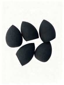 1/2/5/10/15/20/25pcs Dual-Color Makeup Sponges, Random Color & Shape, Blending Beauty Sponges For Liquid, Cream And Powder, Latex-Free Wet & Dry Foundation Makeup Sponges, Suitable For All Skin Types - Multicolor - View 6