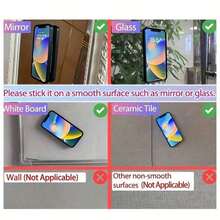 1 Giá đỡ điện thoại silicon hình bạch tuộc, giá đỡ điện thoại hai mặt có giác hút, phụ kiện điện thoại rảnh tay, giá đỡ chắc chắn để chụp ảnh tự sướng và quay video, tương thích với iPhone, điện thoại Android, quà tặng sinh nhật, gia đình, bạn bè, giá đỡ điện thoại, chân đế điện thoại tương thích với iPhone, điện thoại Android, quà tặng sinh nhật, gia đình, bạn bè, quà tặng sinh nhật, giá đỡ dính phòng tắm - Trong sáng - Xem 5