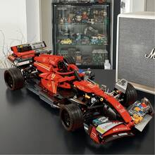 1900+Nuevos juguetes de carreras, bloques de construcción de carreras de ciudad de alta tecnología, material ABS y diseño exquisito, que muestran tus habilidades de carreras, perfectos para mejorar la habilidad manual y la creatividad - Multicolor - Ver 2