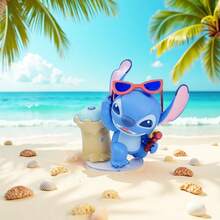 Miniso Bộ sưu tập Stitch Scrump & Pink & Nước hoa ô tô phiên bản giới hạn của Disney, thiết kế tinh tế đến từng chi tiết, vật dụng trang trí nội thất thiết yếu, quà tặng độc đáo, bộ sưu tập đồ trang trí bàn làm việc, chất liệu PVC (1 hộp giao ngẫu nhiên) - Nhiều màu - Xem 9