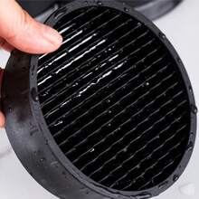 Plastic Knife Holder - Multi-Function Kitchen Utensil & Knife Storage Rack - Black - View 9