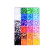 2.6mm 熔珠补充包迷你珠子套装手工工艺品儿童房装饰珠子 9000 补充包 1 盒 24 色珠子，适合 DIY 玩具拼图艺术珠子青少年制作圣诞节生日礼物。 - 彩色 - 查看 11