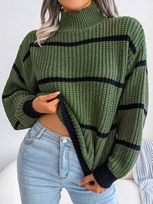Women Sweaters - Green - View 5