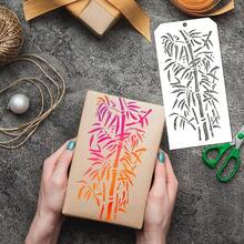 6 Pieces Tree Branch Decorative Stencils Painting Templates Art Face Drawing Stencil Cake Templates For ScrapbooFKing Cookie Tile Furniture Wall Floor Decor Drawing Tracing DIY Art,TreeBranch - 樹枝 - 查看 6