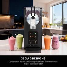 Mera House Máquina para Slushies - No Necesita Hielo,2L Máquina Slushies2 en 1 para Bebidas Congeladas y Helado Suave, Máquina Slushy para Hogar con Pantalla LED, Función de Reserva y 7 Programas Preestablecidos ,Margaritas Congeladas, Frappés,Cocktails,helados,batidos,Imprescindible para las Fiestas Familiares - Tipo de Enchufe A USA (110-127V) - Ver 7