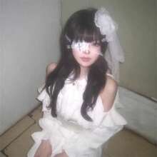 Sweetheart Love Lace Blindfold Sweet And Cool Accessories - White - View 7