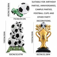 Football Balloons, Football Trophies, Football Shoes Designs, Suitable For Birthday Parties, Sports Events, School Gatherings, Anniversary Celebration Parties' Balloon Decorations, Celebration Scenes For Football Enthusiasts, And Party Decoration Balloons. - Multicolor - View 3
