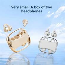 2pcs Earphones, In-Ear + Clip-On Style, Suitable For All, Daily Versatile Appearance, Fashionable Design, Type-C Charging Compatible With Multiple Devices, Extra-Long Battery Life, - Available In Multiple Colors - View 8