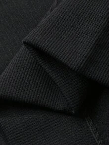 Livesso 女士修身保暖打底裤，秋冬季女士抓绒紧身裤 - 黑色 - 查看 6