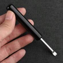 1pc Watch Back Cover Opener Tool, Alloy Repair Tool Lever, No Assembly Required, Watch Maintenance And Case Removal Tool - Suitable For Watch Enthusiasts And Professionals - Silver - View 4