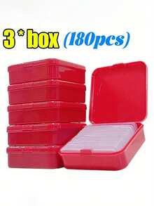 1 hộp/60 miếng băng keo hai mặt đa năng chống thấm nước có thể tháo rời, băng keo trong suốt có thể tái sử dụng để treo tường mừng năm mới, chỉ cần ấn nhẹ sau khi dán - Đỏ - Xem 15