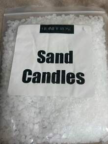 1500克/1000克/500克/200克珍珠蜡珠套装 - 可填充蜡，DIY香薰蜡烛材料，香薰蜡烛补充蜡，烛台套装，女士礼物，蜡烛礼品套装，香薰蜡烛片 - 顆粒白峰蠟 - 查看 7