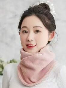 Khăn quàng cổ đa năng màu trơn ấm áp, kiểu dáng cao cấp, đa dụng, chất liệu mềm mại, phù hợp cho cả nam và nữ. Dễ dàng cất giữ và sử dụng. Thích hợp cho mùa thu và mùa đông. Đây là một chiếc khăn quàng cổ du lịch ngoài trời mềm mại và thoải mái, có khả năng chắn gió. - Nhiều màu - Xem 7