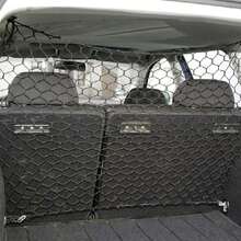 Negro Red de 120x70 cm para Perros en Coche con Separador Práctico y Protector de para Niños y Mascotas - 120*70 cm - Ver 4