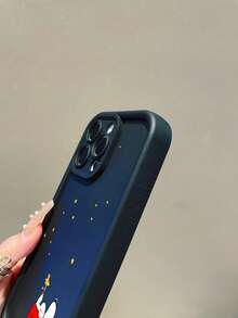 A Cartoon Anime SNOOPY Sky Eye Step Black Phone Case, Shockproof Tpu Material Phone Case Can Be Given As A Holiday Gift. It Is Suitable For Apple Phones, And The New Model Is Suitable For IPhone13/14/15/16/17Pro Max Phone Case - Nhiều màu - Xem 7