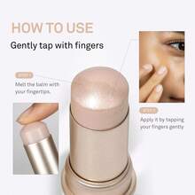 hince True Dimension Radiance Balm LIGHT 10g - Highlighter For Korean Glass Skin, Blush For Cheeks, Cream Blush, Contour Stick, Natural Glowy Look, Clean Makeup For Radiant Complexion - Light - 查看 5