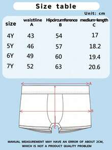 8pcs/Pack Cartoon Dinosaur Print Boys' Cotton Briefs, Soft & Comfortable, Suitable For Kids & Toddlers, All Seasons - Multicolor - View 6