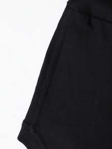 220g 100% Algodón Camiseta de Manga Corta con Estampado Gráfico Retro Hip-Hop para Hombre - Alta Calidad, Cómoda, Suave, Transpirable y Versátil Top de Verano - Negro - Ver 5