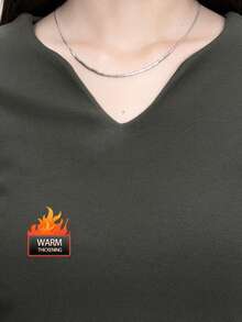 JUTU Double-Sided Velvet Elegant V-Neck Women's New Year Dress 2025, Fitted Slim Long Sleeve Skirt For Winter - 246 Earth Gray - View 7