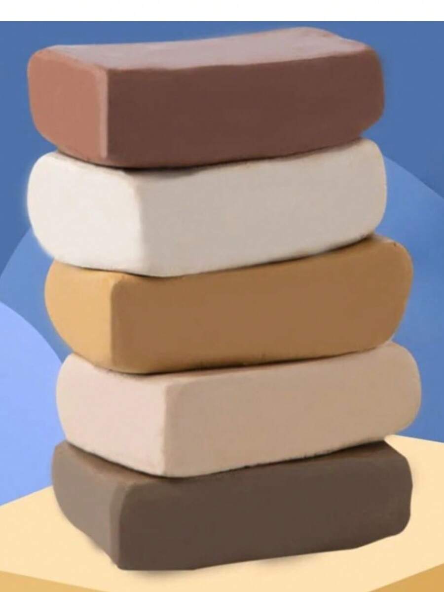 500g Bag High Quality Ceramic Clay, Suitable For DIY Sculpture And Pottery Making - Air Dry, Heat Resistant Up To 1280°C, Multiple Colors Available, Suitable For Clay Molds Of Various Crafts, Air-Dried Pottery Clay