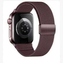 Pulseira Tecelagem nylon com Fecho irmã Compativel para Apple watch 11 10 46mm 42mm serie 11 10 9 8 7 5 6 4 3 Se 38/40/41/42/44/45 - Multicolorido - Visão 36