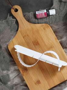 1set Cake Curved Decorating Tool ,Cake Piping Assistant, Curved Home DIY Baking Tool With Scale, Cream Decoration Skirt Edge Marker,Cake Supplies,Baking Supplies, Kitchen Essentials