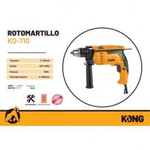 Rotomartillo 1/2" KO-710 Kong - Amarillo Mostaza - Ver 2