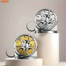 1pc Mini Keychain Tape Measure, 2m Steel Retractable Ruler, Precise Small Steel Ruler With Metric & Imperial Dual Scale, Multi-Functional Steel Tape Measure, Gift Ruler - Multicolor - View 4