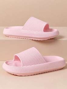 Comfortable Slippers For Women, Summer Outdoor/Indoor House Bathroom Non-Slip Durable Couple Home Slippers, Men Sandals