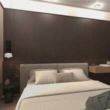 1米/3米/5米胡桃木纹背景装饰橱柜、桌椅翻新壁纸 - 棕色 - 查看 7