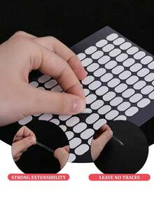 200pcs Double-Sided Adhesive Transparent Nail Crystal Glue, Nail Art Tools, Nail Art Materials, Nail Art Tools, Nail Art Supplies, Back To School, Nail Art, Nail Sticker Tools